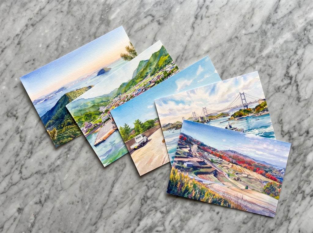 Setouchi Postcard Set
