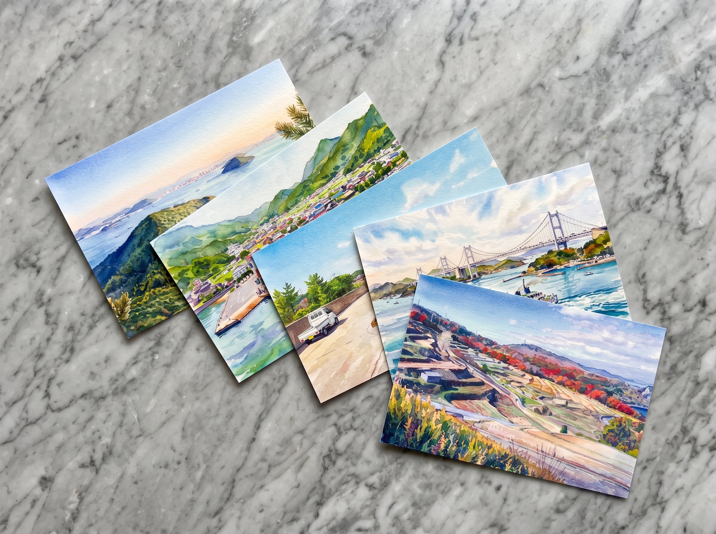Setouchi Postcard Set