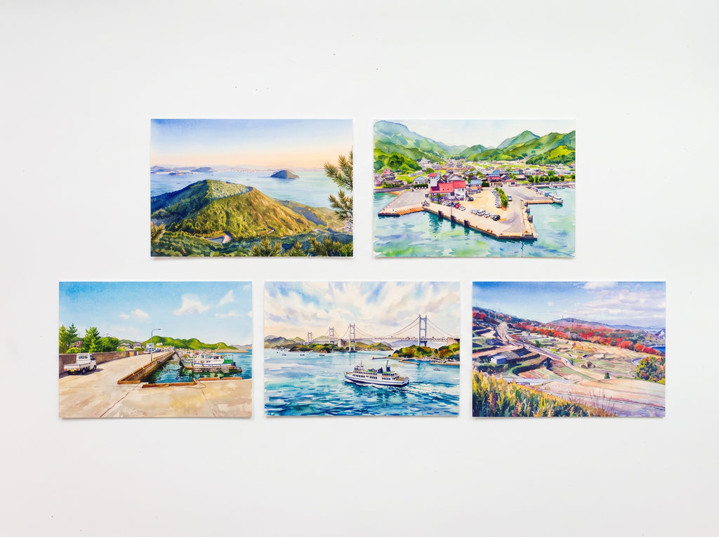 Setouchi Postcard Set